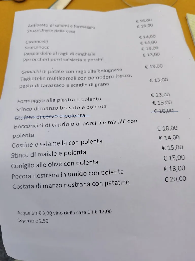 Menu_Cascina Calpa - ristorante a Castione della Presolana_Castione della Presolana_immagine_2