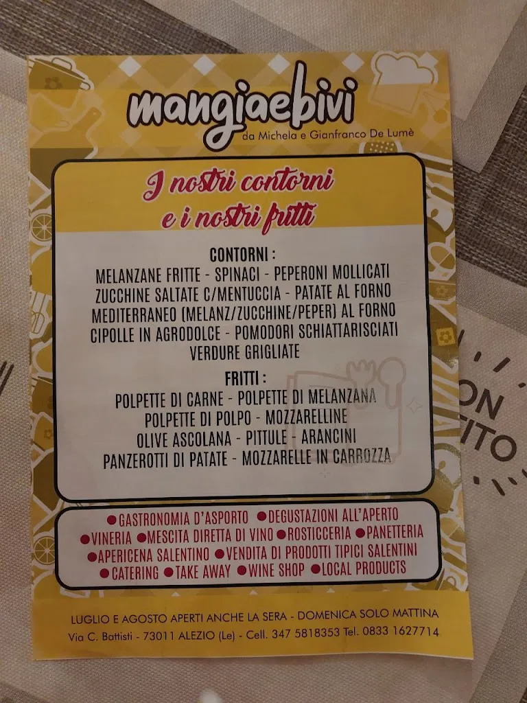 Menu_Mangiaebivi - tavola calda e gastronomia d'asporto_Alezio_image_1