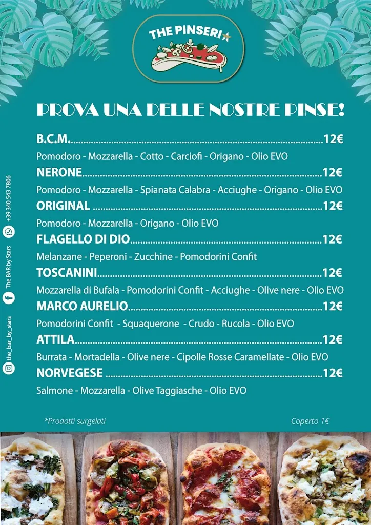 Menu_THE BAR by Stars_Castiglione delle Stiviere_immagine_1