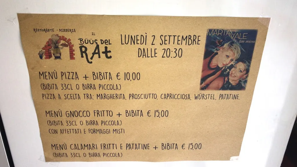 Menu_Pizzeria Ristorante Il Buus del Rat Boscolo Maria Cristina_Cava Manara_image_3