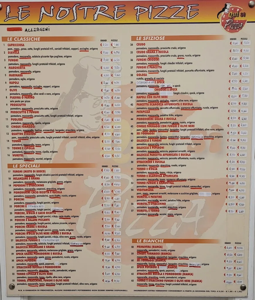 Menu_Pizzeria Quisipizza Di Margiotta Sergio_Alezio_image_1