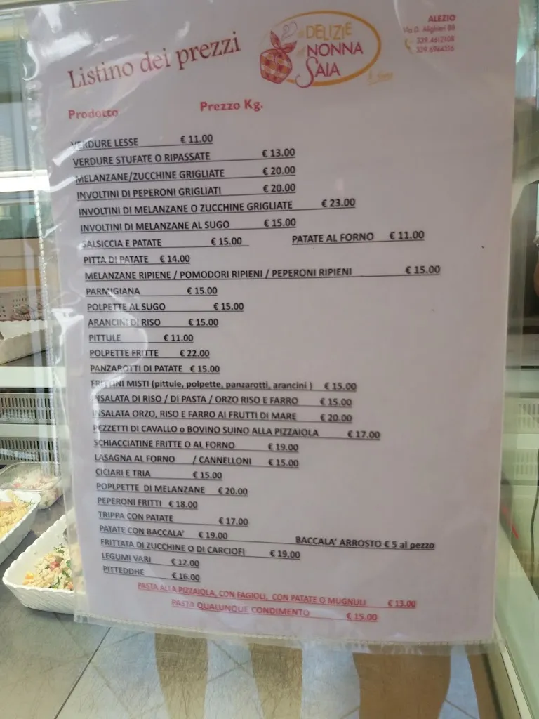 Menu_Le Delizie di Nonna Saia_Alezio_image_1