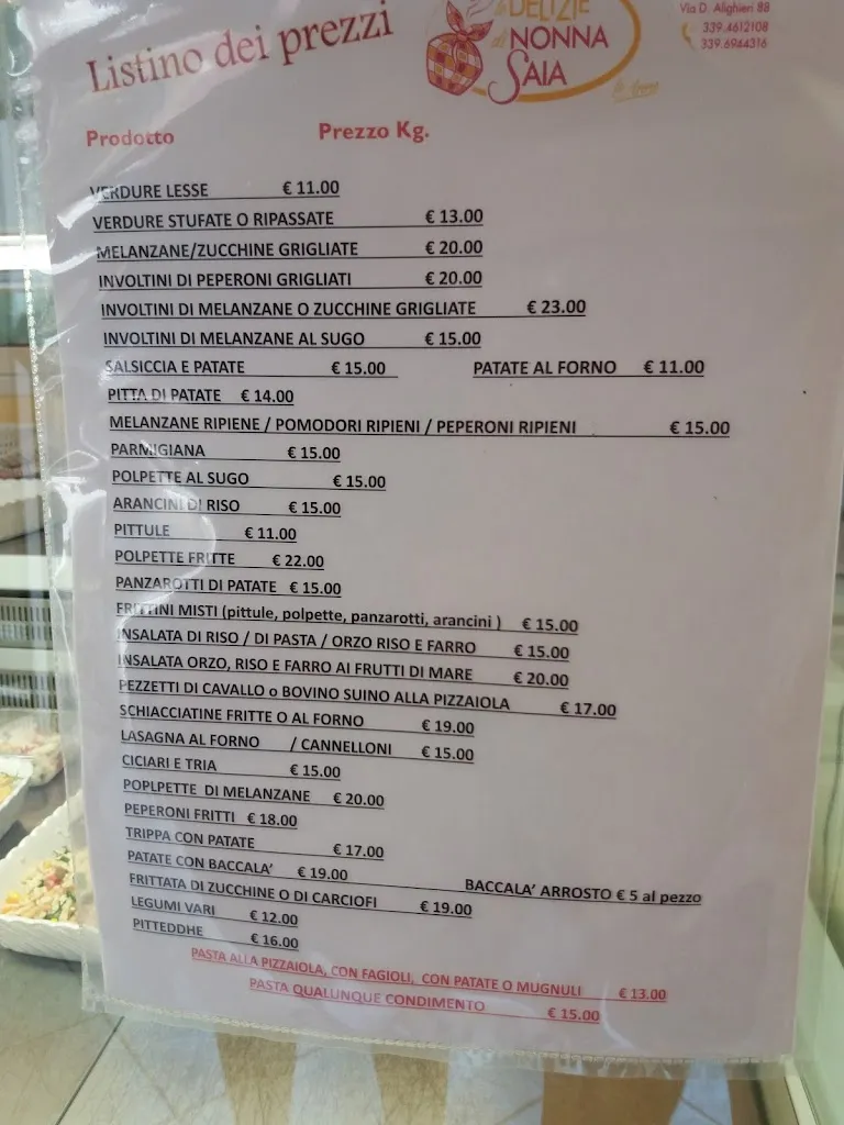 Menu_Le Delizie di Nonna Saia_Alezio_image_2