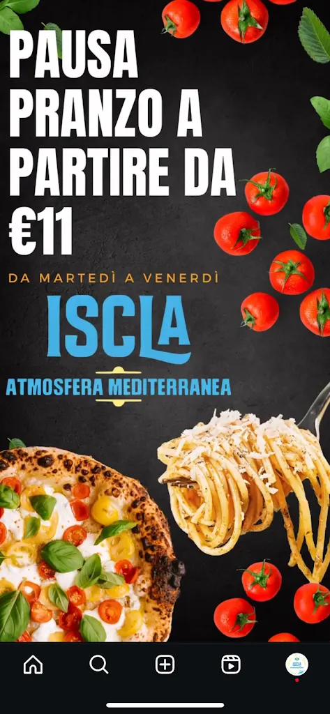 Menu_Iscla ~ Atmosfera Mediterranea ~ Pizzeria e Cucina Tipica Partenopea_Cavallasca_image_1