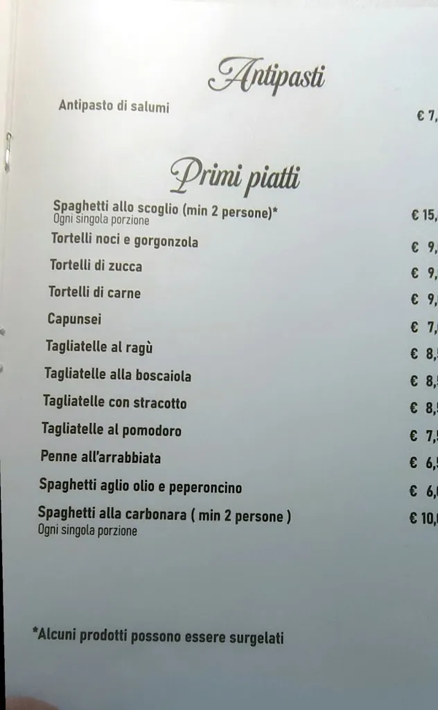 Menu_Trattoria pizzeria Da Romana_Cavriana_image_3