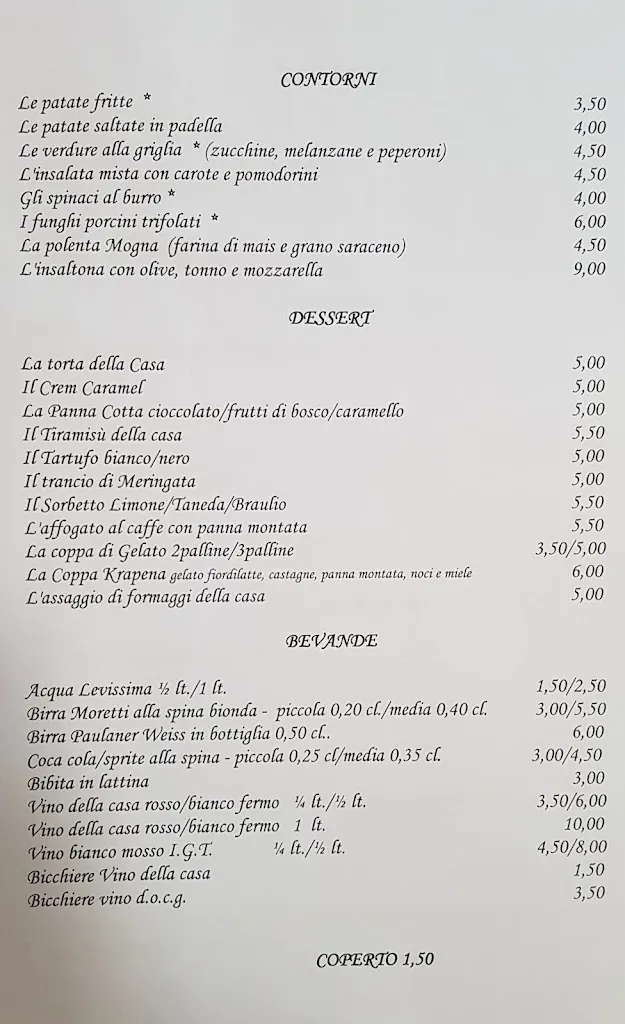 Menu_Ristorante Pizzeria La Krapena_Cepina_image_3