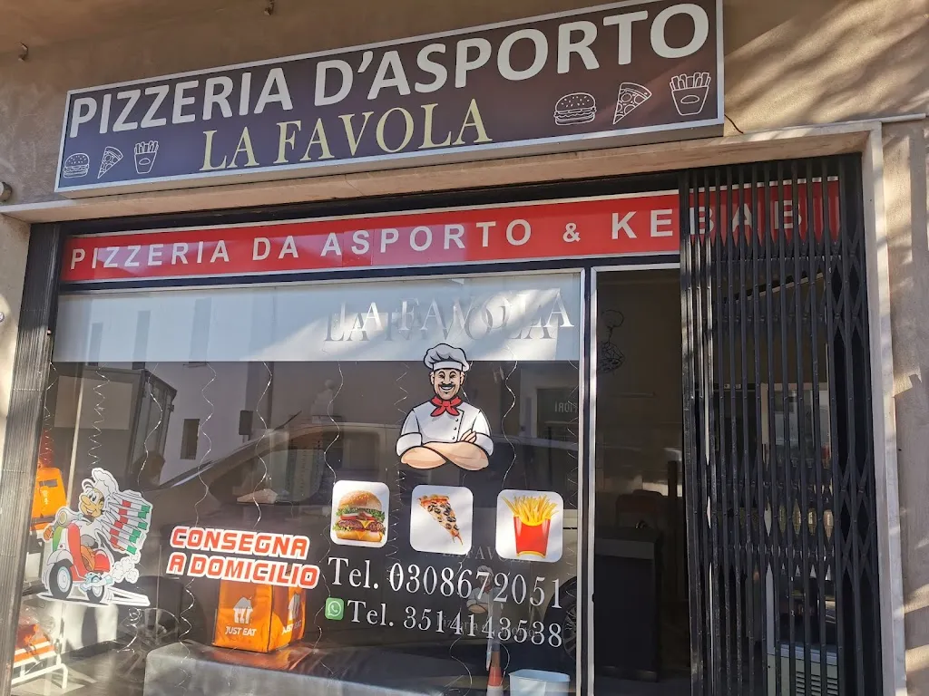 Pizzeria D'asporto & kebab La Favola di Younes Ehab restaurant in Cellatica