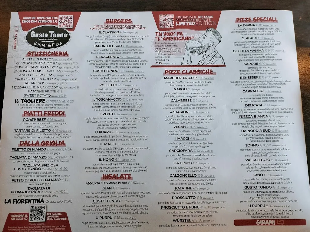 Menü_Ristorante Gusto Tondo Cermenate_Cermenate_Bild_1
