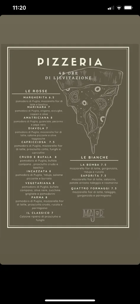 Menu_Major Bar Bistrot_Ceriano Laghetto_image_2