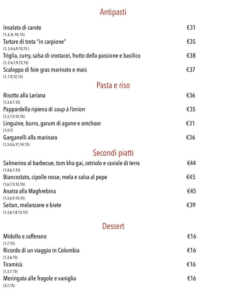 Menu_Ristorante Materia Cernobbio_Cernobbio_image_1