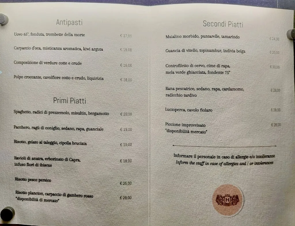 Menu_Ristorante Hostaria Cernobbio_Cernobbio_image_4