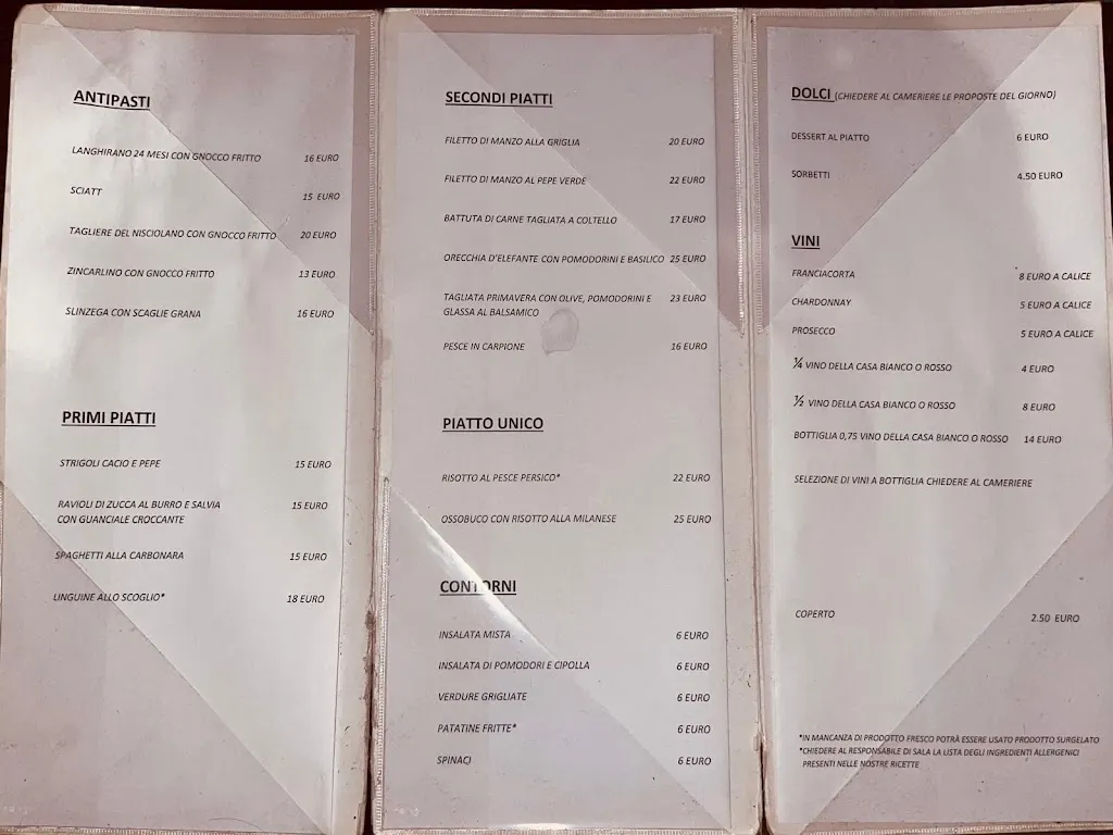 Menu_Trattoria Osteria Nisciolano_Cernobbio_image_1