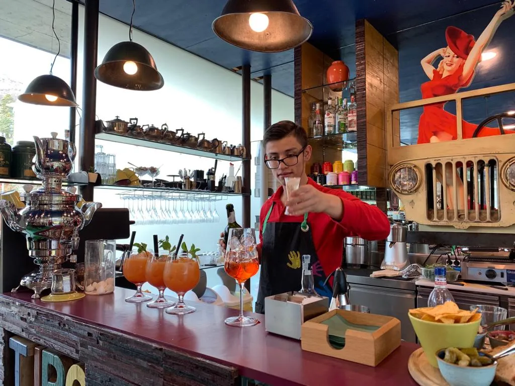 Spazio Anagramma restaurant in Cernobbio