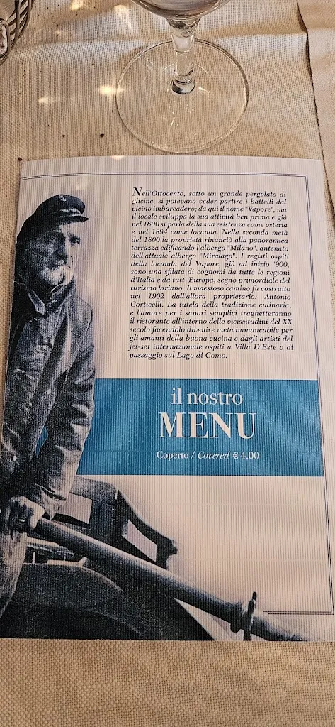Howard Kader_Trattoria del Vapore_Cernobbio_recensione