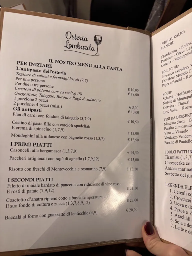 Menu_Osteria Lombarda - Ristorante Enoteca_Cernusco Lombardone_image_2