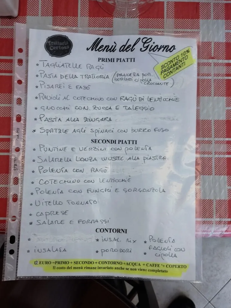 Menu_Trattoria Certosa_Certosa di Pavia_image_1