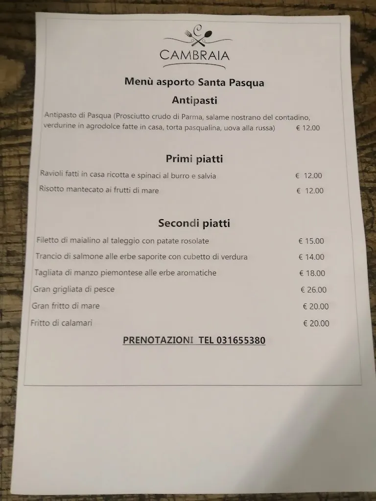 Menu_Ristorante Pizzeria Cambraia_Cesana Brianza_image_1