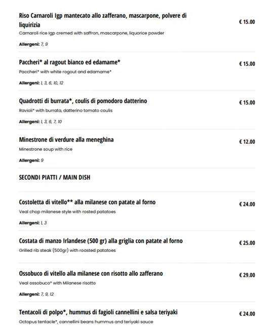 Menu_Volare Bar & Restaurant_Cerro Maggiore_image_1