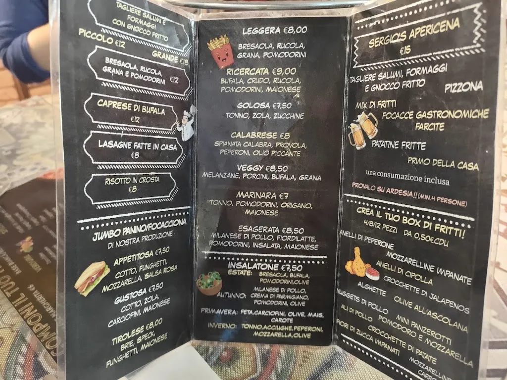 Menu_Sergio's pizza_Cerro Maggiore_image_4