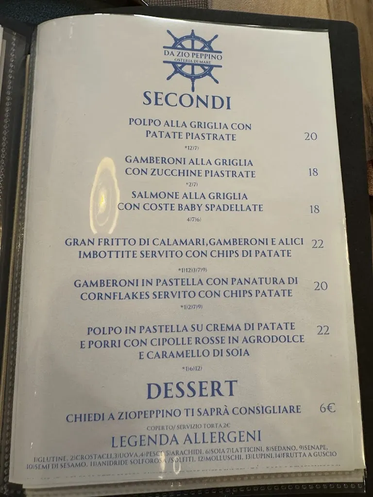 Menu_Da zio Peppino osteria di mare_Cerro Maggiore_image_3