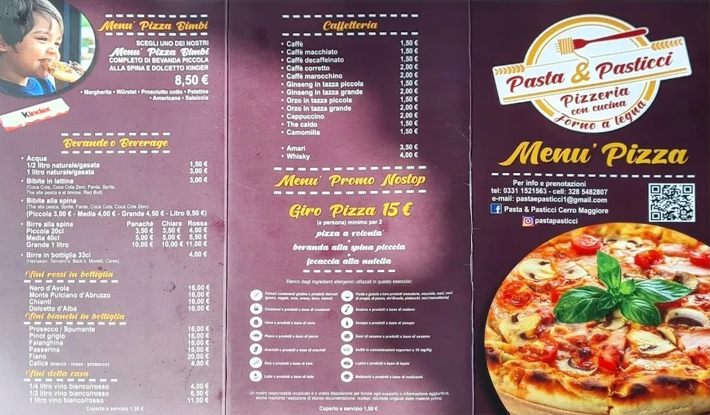 Menu_Pasta & Pasticci Ristorante Cerro Maggiore_Cerro Maggiore_image_3