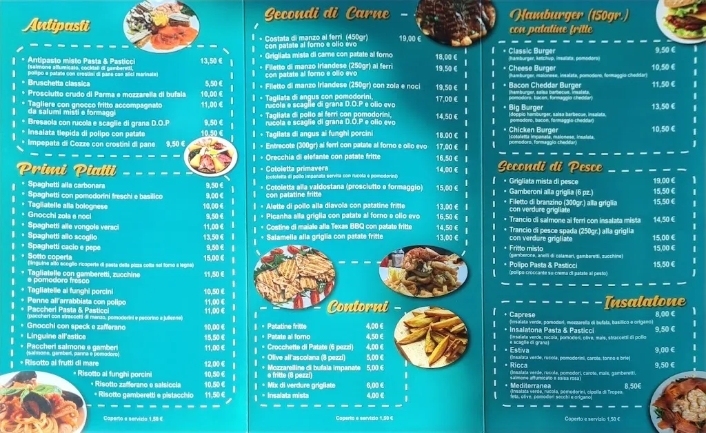 Menu_Pasta & Pasticci Ristorante Cerro Maggiore_Cerro Maggiore_image_4