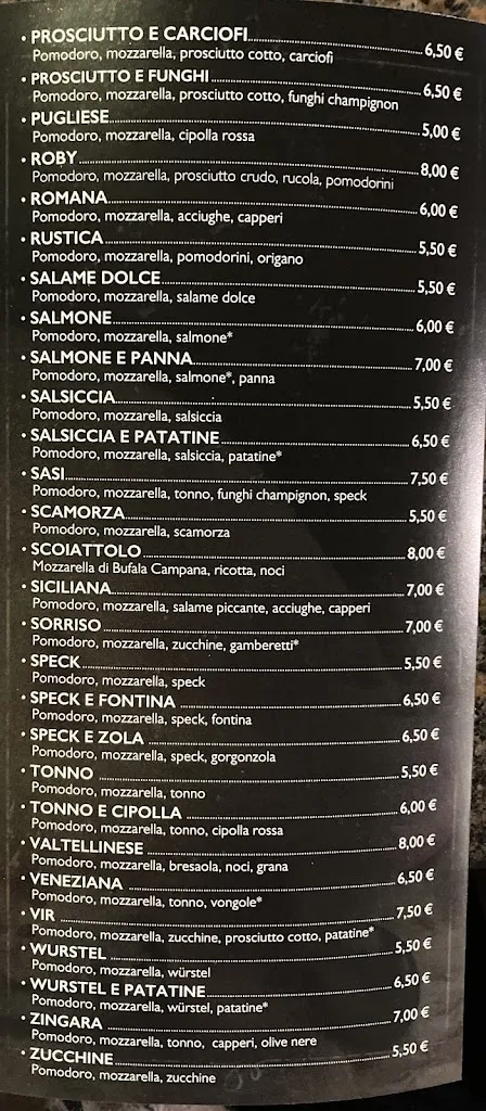 Menu_Pizzeria Il Capriccio di Tizzi Danilo_Cerro Maggiore_image_3
