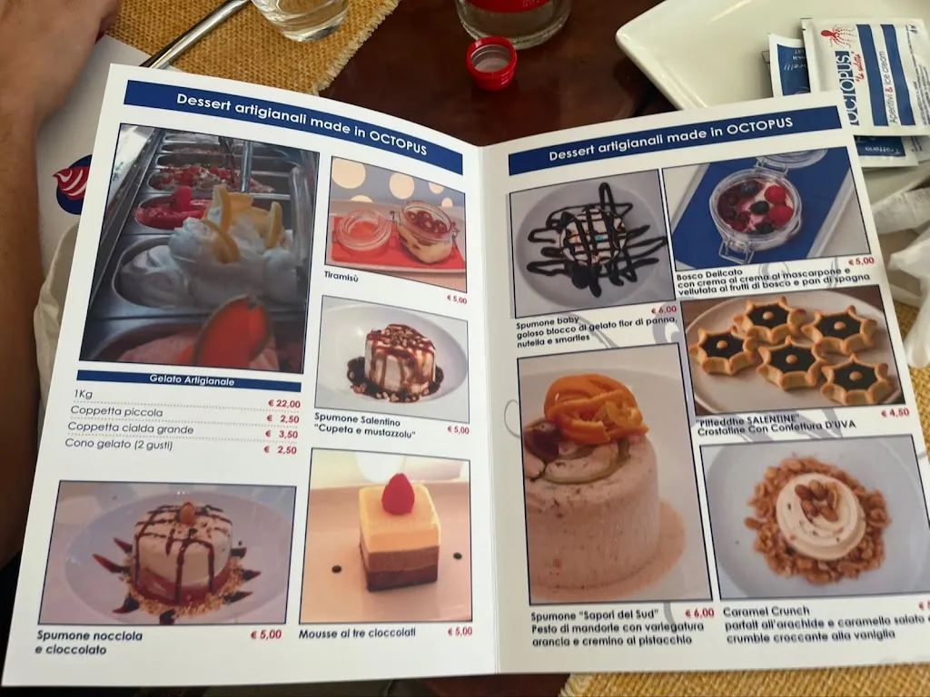 Menu_Trattoria OCTOPUS ....dal 2003, il sapore del mare!!!_Alliste_immagine_2