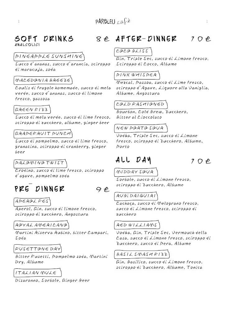 Menu_Parbleu Café_Chiari_image_1
