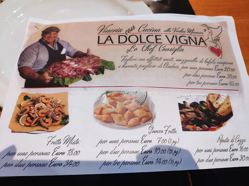 Menu_La Dolce Vigna_Cesano Boscone_image_2