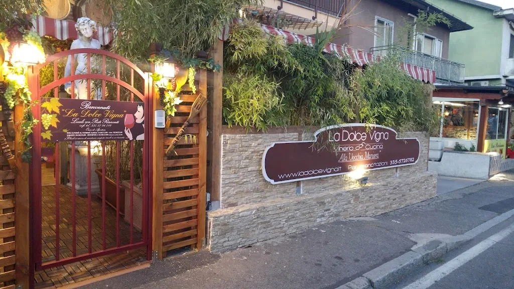 La Dolce Vigna restaurant in Cesano Boscone