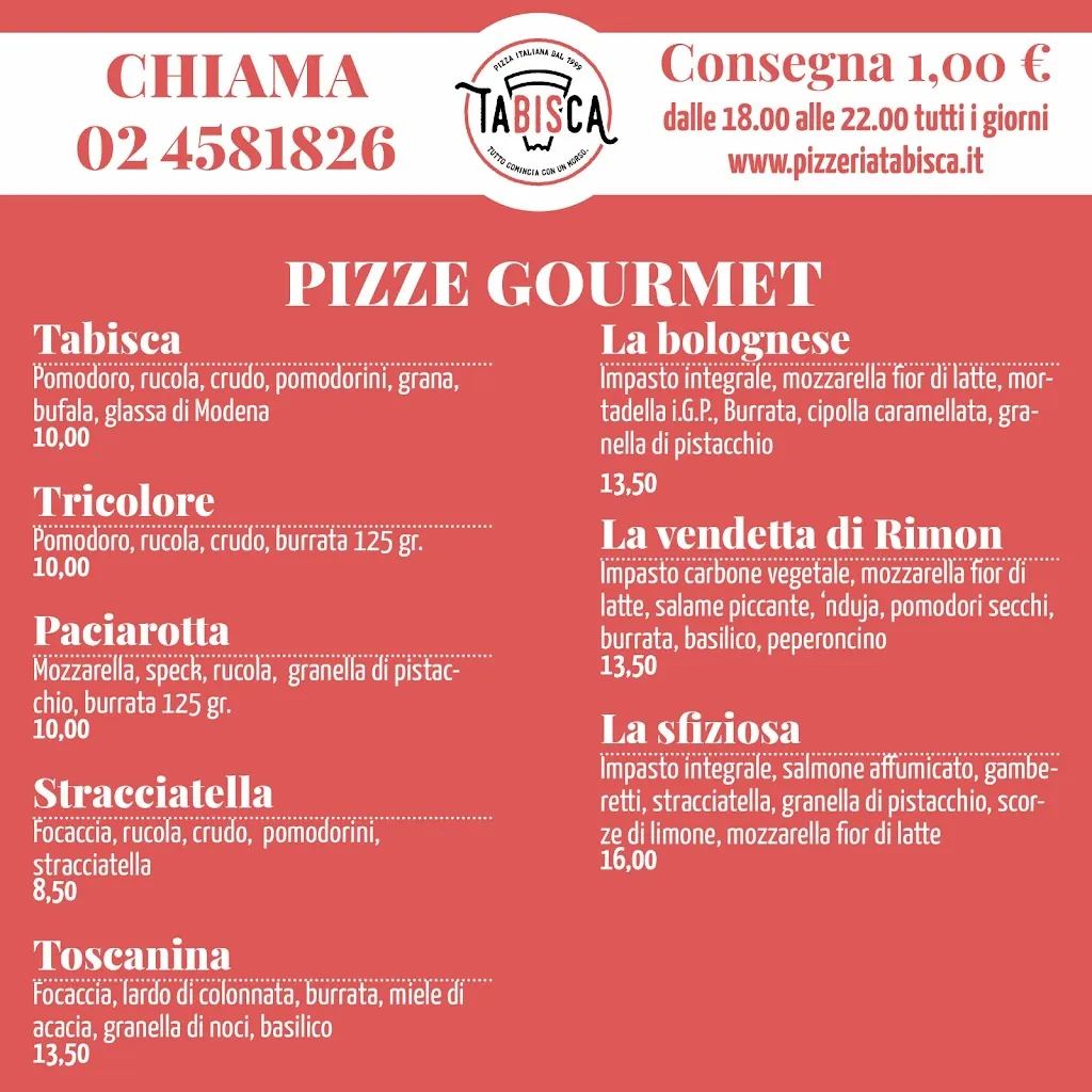 Menu_Pizzeria Tabisca_Cesano Boscone_image_4