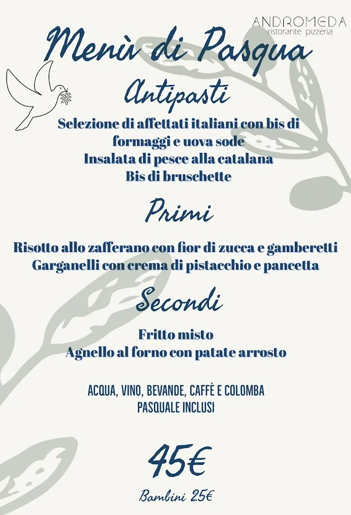 Menu_Ristorante Pizzeria Andromeda_Cesano Boscone_image_1
