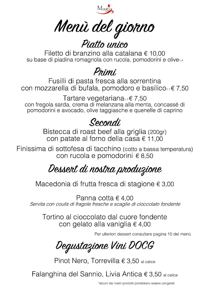 Menu_Magia Bar S.a.s._Cesano Boscone_image_2