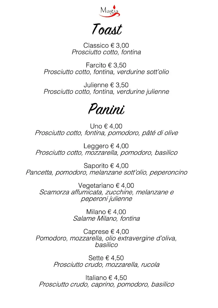 Menu_Magia Bar S.a.s._Cesano Boscone_image_4
