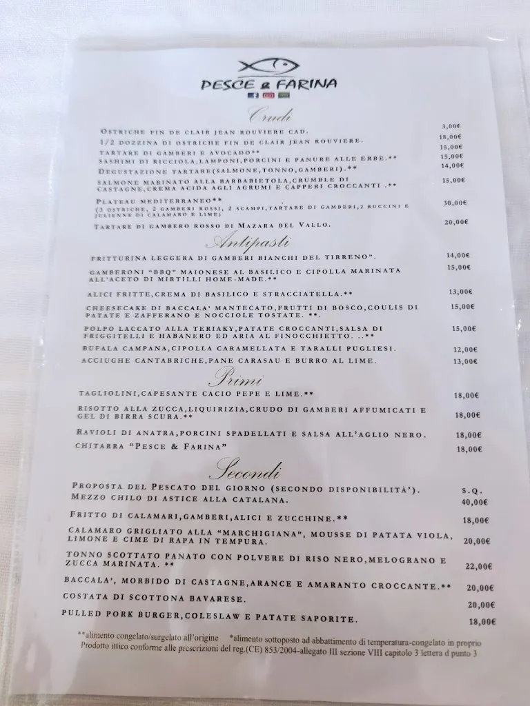 Menu_Pesce & Farina_Cesano Boscone_image_1