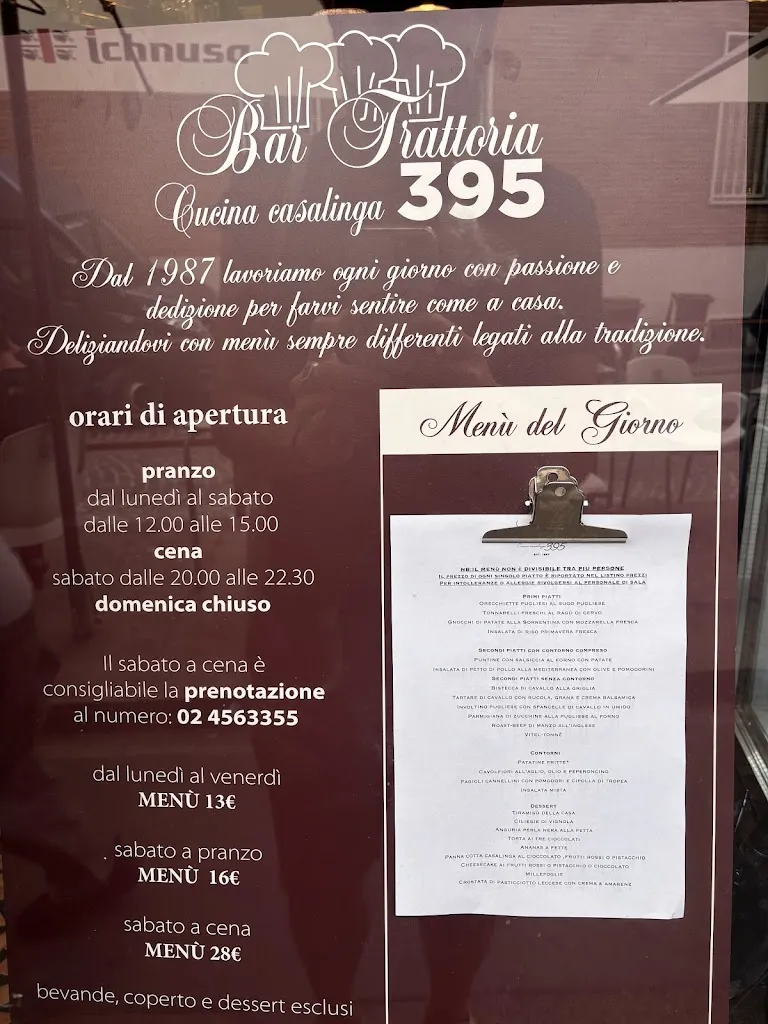 Menu_Trattoria Al 395_Cesano Boscone_image_1