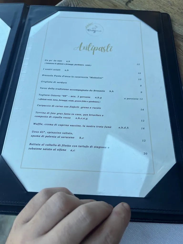 Menu_Osteria 99_Chiesa in Valmalenco_image_3