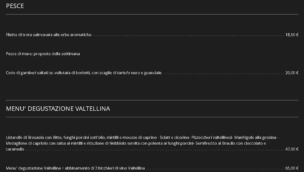 Menu_Ristorante Malenco_Chiesa in Valmalenco_image_4