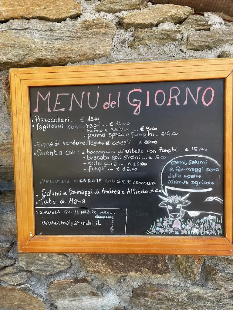 Menu_Agriturismo Malga Ründai_Chiesa in Valmalenco_image_2