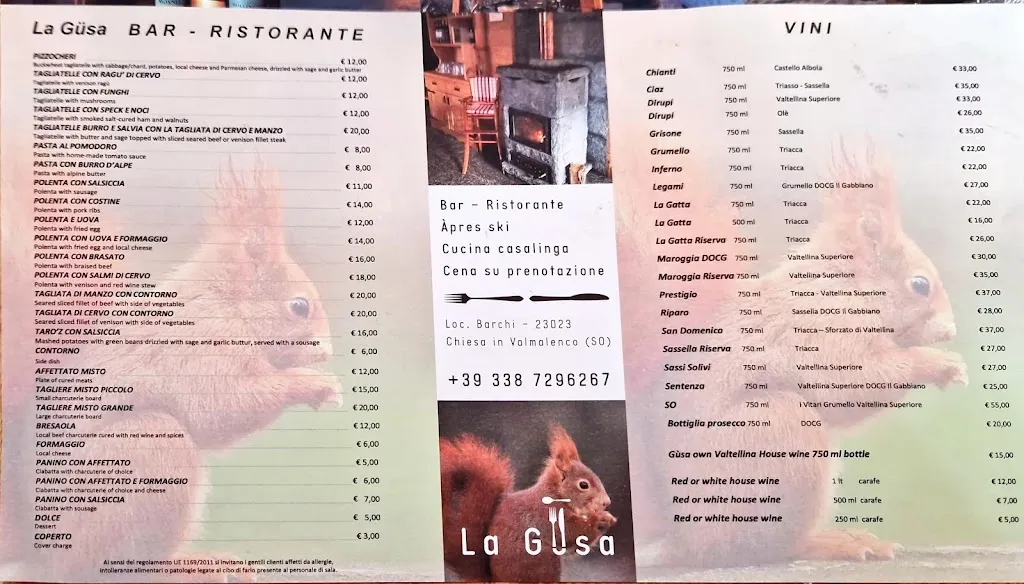 Menu_La Güsa....Can Marion_Chiesa in Valmalenco_immagine_1