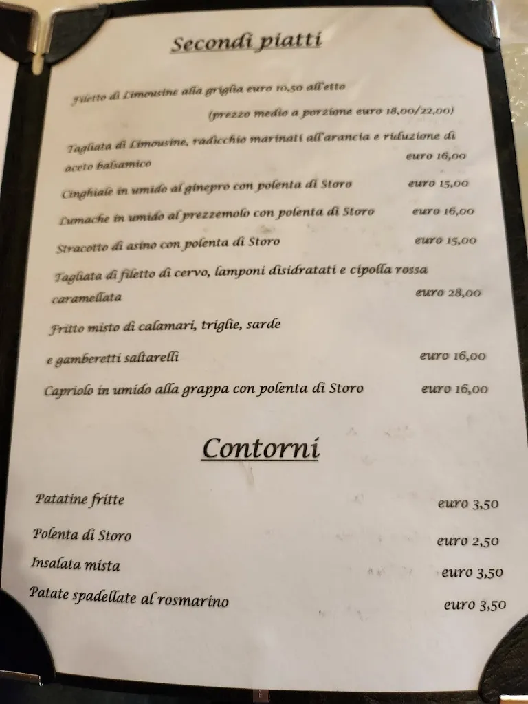 Menu_Trattoria Del Cacciatore di Giuseppe Barbati_Chieve_image_1