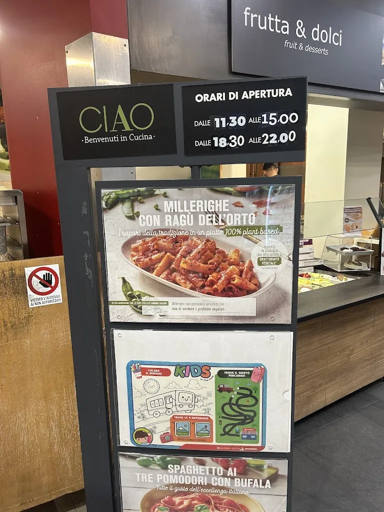 Menu_Autogrill Esino Ovest_Chiaravalle_immagine_1