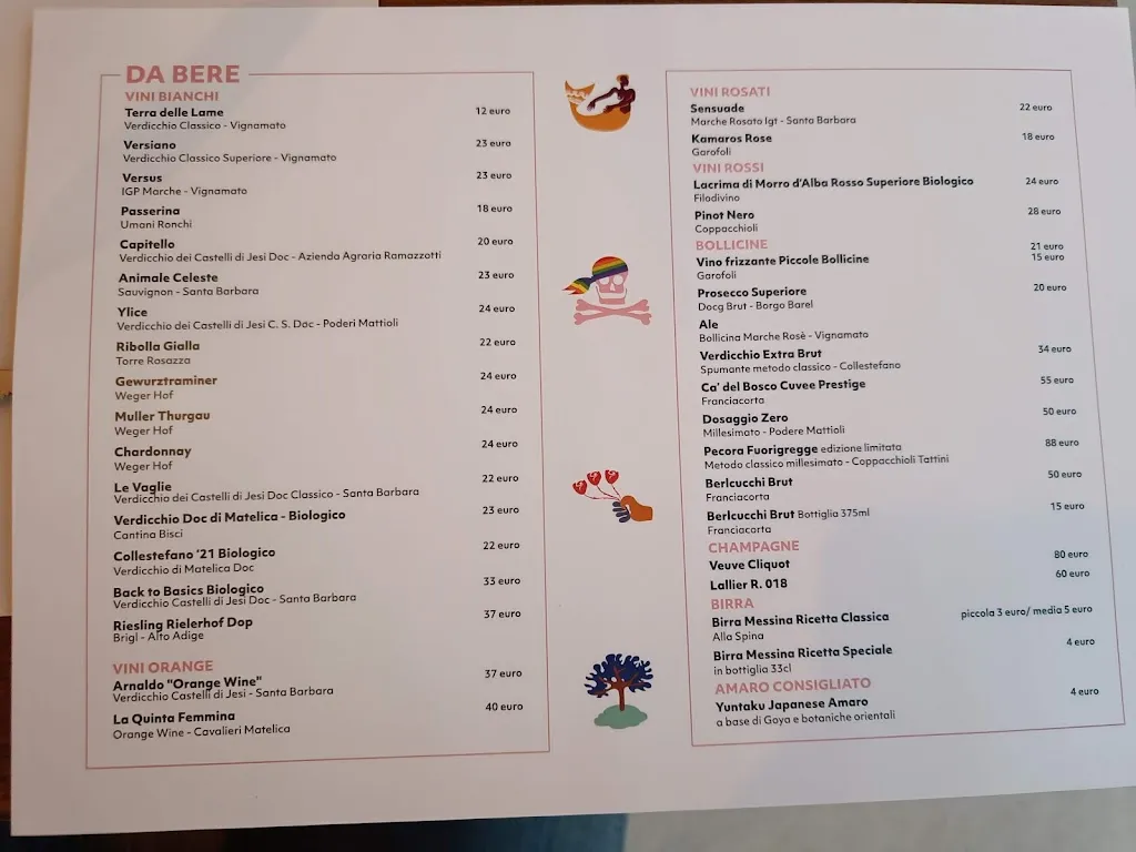 Menu_Chalet Beach_Chiaravalle_image_2