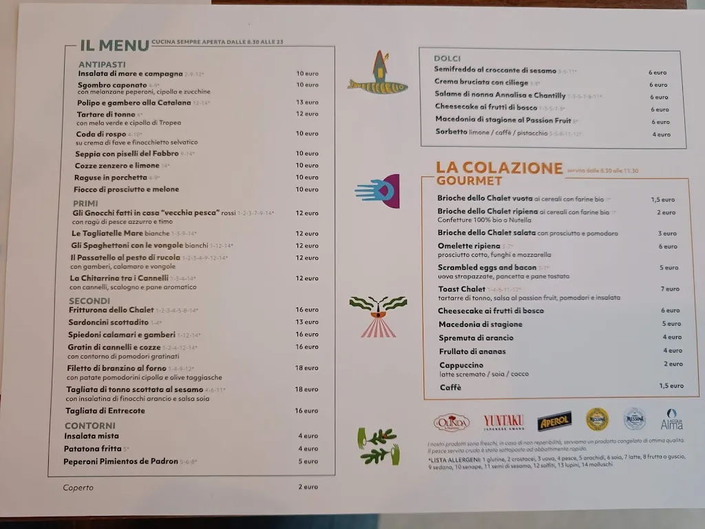 Menu_Chalet Beach_Chiaravalle_image_3