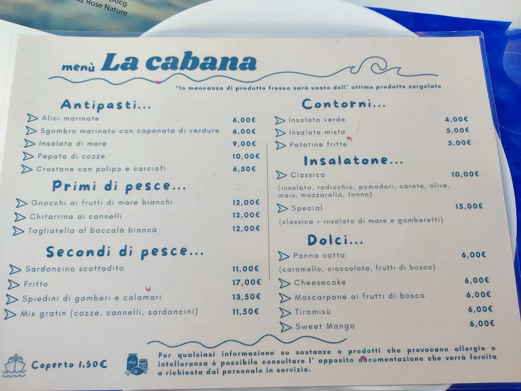 Menu_Ristorante La Cabana, da Manuele - Nuova gestione_Chiaravalle_image_2