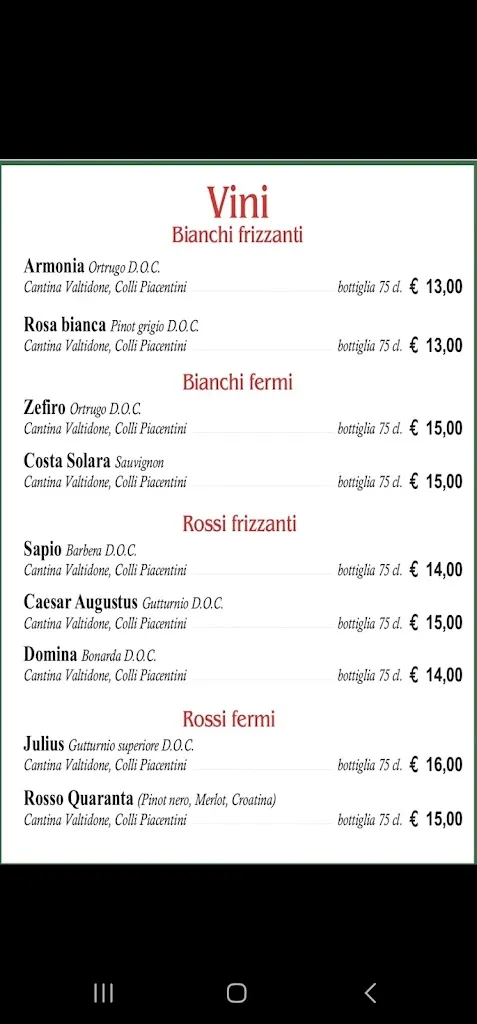 Menu_Pizzeria Ristorante Da Gino_Chignolo Po_image_3