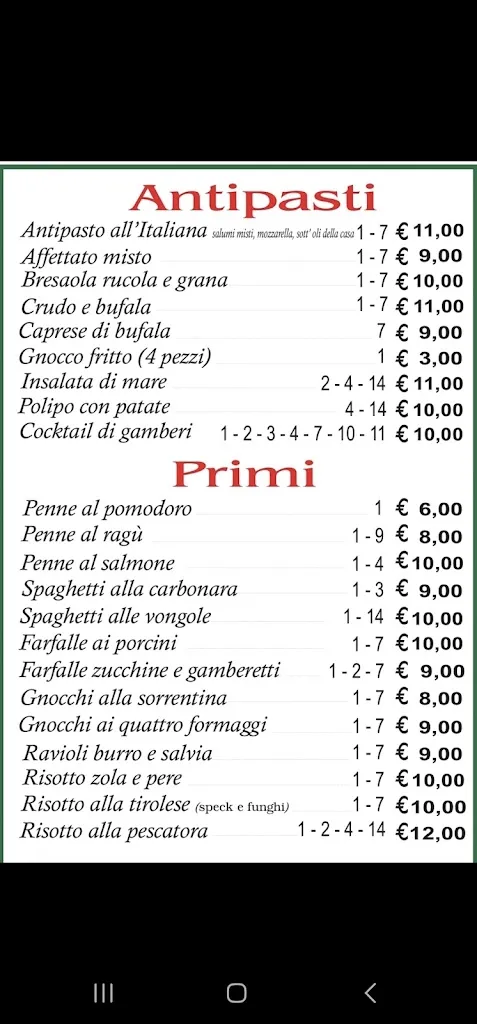 Menu_Pizzeria Ristorante Da Gino_Chignolo Po_image_4