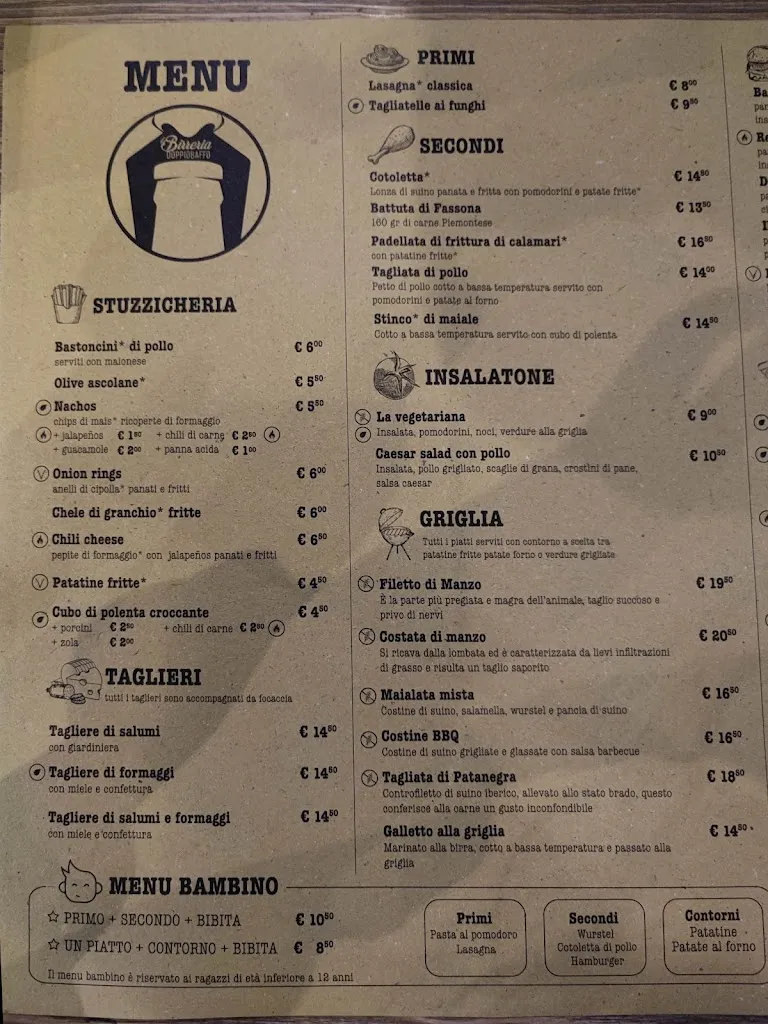 Menu_Doppiobaffo Birreria Chignolo Po - Microbirrificio_Chignolo Po_image_2