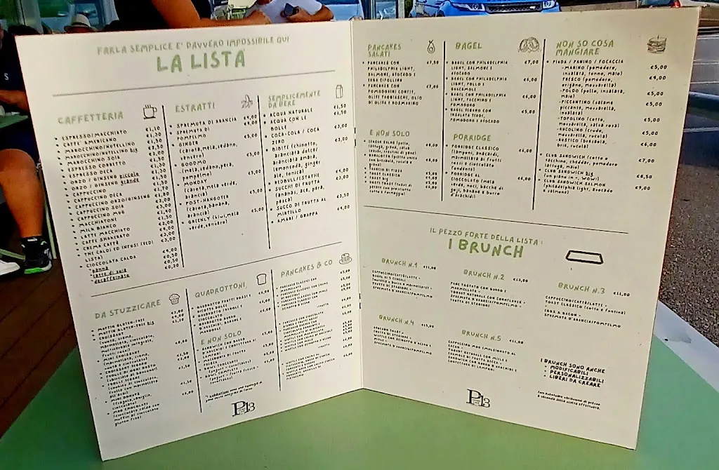 Menu_P13 Lounge Cafè_Chiuduno_image_1